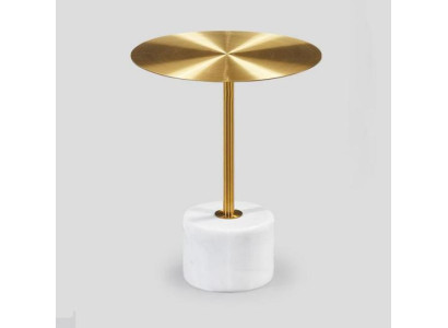 luxe salontafels rond modern metaal goud stijlvolle bijzettafel