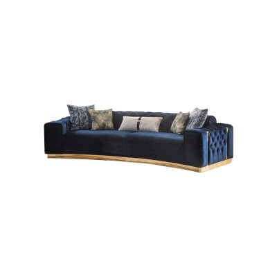 Bankstel 4-zits bankstel stof zitting luxe design bankstellen Modern