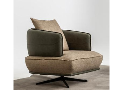 Zetel Ontwerp Bank Bank Relax Textiel Lounge Luxe TV Club Bekleding Zitter