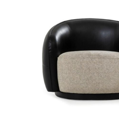 Modern fauteuil ontwerp bank bank zitter luxe ontspanning textiel lounge bekleding nieuw