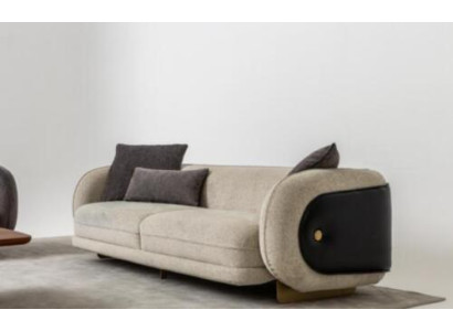 Woonkamer textiel sofa, 3-zits luxe meubels zitontwerp bank loungeset nieuw.   Woonkamer textielbank, 3-zits luxe meubels zitontwerp bank loungeset nieuw.