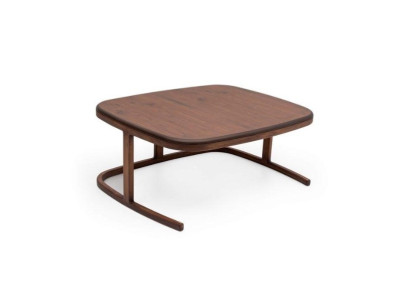 Ontwerper Vierkante salontafel Woonkamer Luxe salontafel Houten tafel