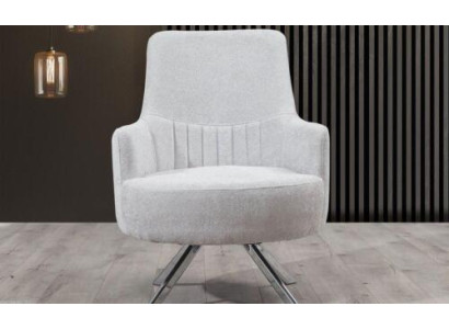 Wit kleur 1-zits woonkamer stoffen fauteuil Modern design textiel materiaal