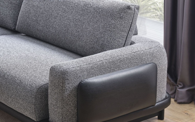 Designer bankstel woonkamer houten meubels 3-zits fauteuil salontafels