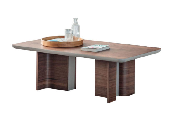 Stijlvolle woonkamer wandset Designer tv-standaard houten salontafel