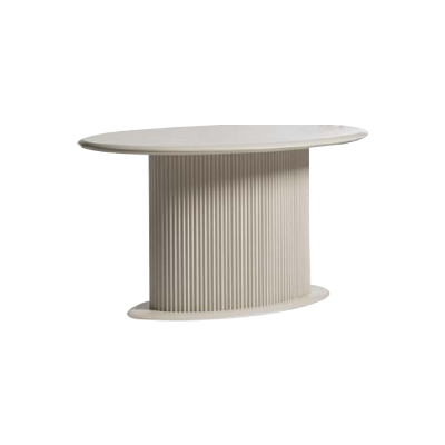 Eetkamerset Compleet eetkamer eettafel stoelen 5-delig Beige Luxe Modern