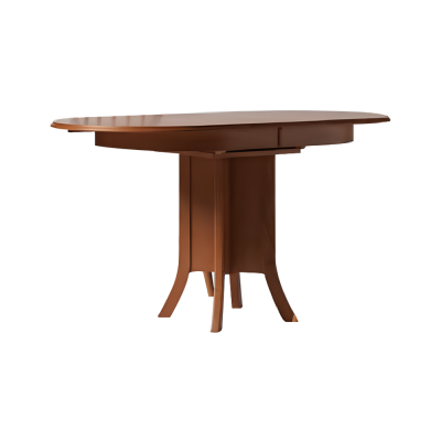 Garnituur Eetgroep Hout Eetkamer Eettafel Stoelen 5-delig Bruin Eethoek