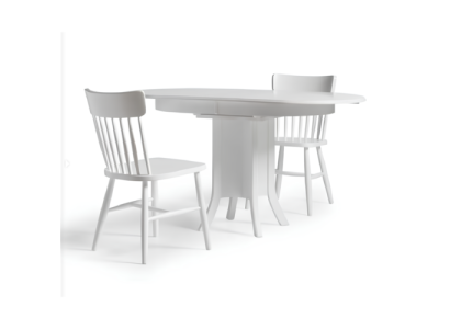 Eetkamertafel Uitschuifbaar Eettafel Houten Tafel Witte Eethoek