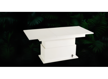 Uitschuifbare eettafel salontafel tafel hout koffietafel meubels wit