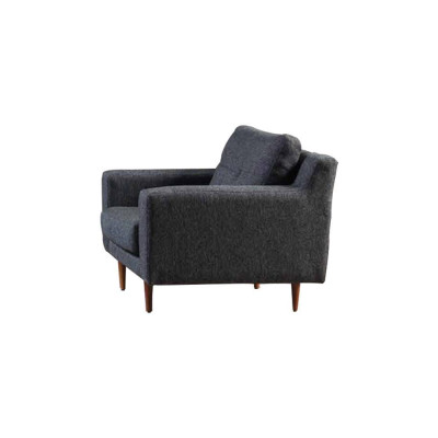Grijze woonkamer zithoek Luxe 2x banken Designer fauteuils
