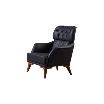 Designer Chesterfield leren bankstel Driezitsbank Stijlvolle fauteuil.