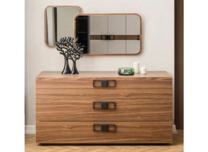 Moderne Bruine Slaapkamer Commode Elegant Ladenkast Hout Meubels
