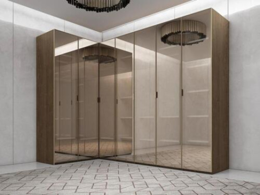 Slaapkamer Nieuwe hoekkast Designer Luxe kasten Inrichting