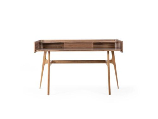 Houten slaapkamer bureau ontwerp computertafel luxe inrichting