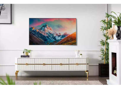 Woonkamer tv-standaard meubels rtv televisie stijl Modern Wit Luxe Hout  Woonkamer tv-stand meubels rtv televisie stijl Modern Wit Luxe Hout