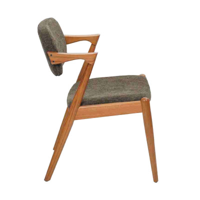 Luxe eetkamermeubelen Designer 4x stoelen Nieuwe inrichting Grijs Modern Stoelen