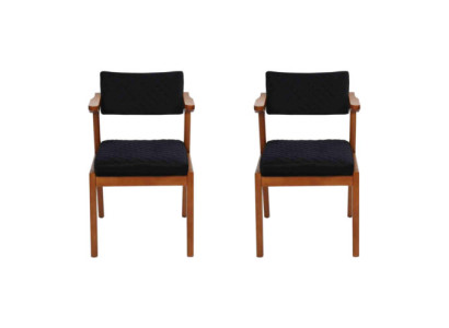 Eetkamerstoel Modern Hout Meubels 2x Stoelen Luxe Design Inrichting Nieuw