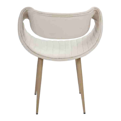 Luxe stoelen 6x gestoffeerd Moderne Witte Stoel Stoel Eetkamer Woonkamer nieuw