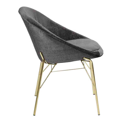 Moderne Design Zwart 6x Stoelen Zonder Armleuning Eetkamer Luxe Meubels