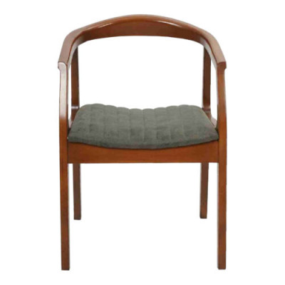 Stoel Bruin Design Woonkamer Eetkamer Hout Stoelen Bekleed met Armleuning