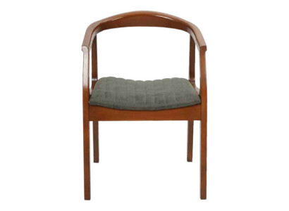 Stoel Bruin Design Woonkamer Eetkamer Hout Stoelen Bekleed met Armleuning