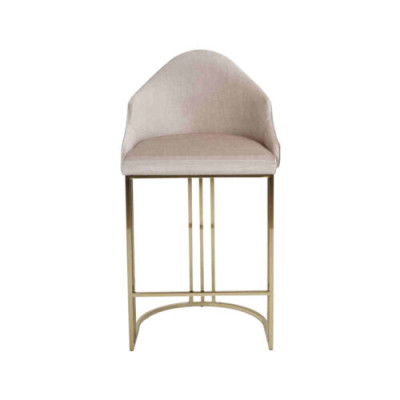 Luxe Eettafel Stoel Beige Armstoel Meubels Inrichting Zitkussen Stoelen