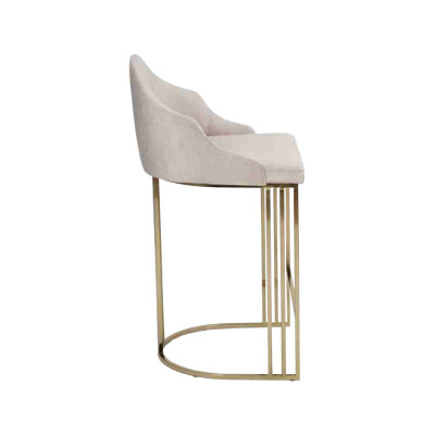Luxe Eettafel Stoel Beige Armstoel Meubels Inrichting Zitkussen Stoelen