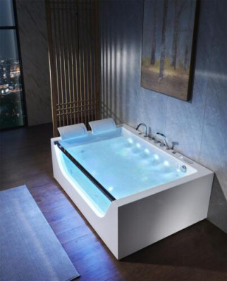 Indoor Badewanne Whirlpool Hydrotherapie Wanne Badewanne Wellness  Binnenbadkuip Whirlpool Hydrotherapie Badkuip Wellness