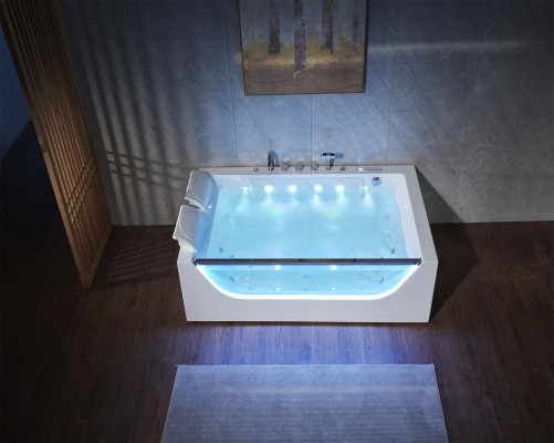 Indoor Badewanne Whirlpool Hydrotherapie Wanne Badewanne Wellness  Binnenbadkuip Whirlpool Hydrotherapie Badkuip Wellness
