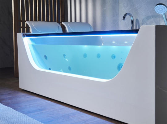 Indoor Badewanne Whirlpool Hydrotherapie Wanne Badewanne Wellness  Binnenbadkuip Whirlpool Hydrotherapie Badkuip Wellness