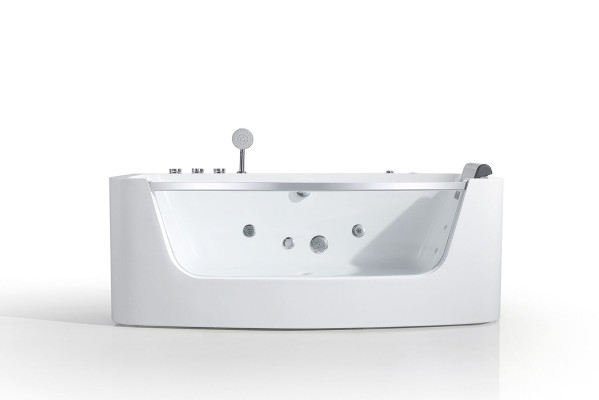 Luxe bubbelbad 150x80cm Glazen voorkant Badkuip Luxe badkuipen