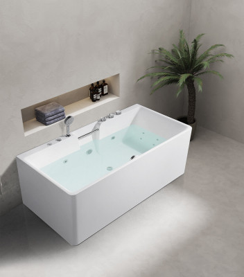 Whirlpool Bad Luxe Bad Luxe Badkuip Ontspannen met Handvat 150x80