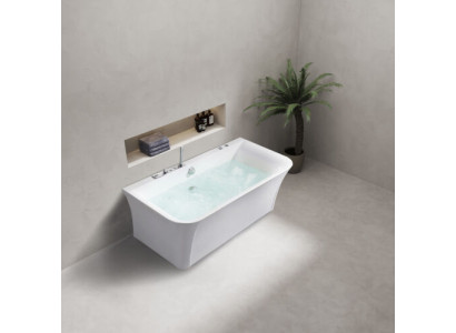 Badkuip Whirlpool Binnen Whirlpool Thuis Spa Witte Kuip