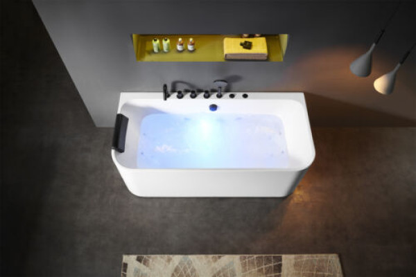 Acryl whirlpool Binnenwhirlpool bad Home Spa wit
