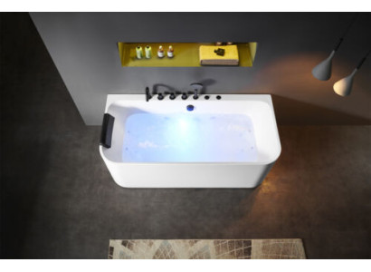 Acryl whirlpool Binnenwhirlpool bad Home Spa wit