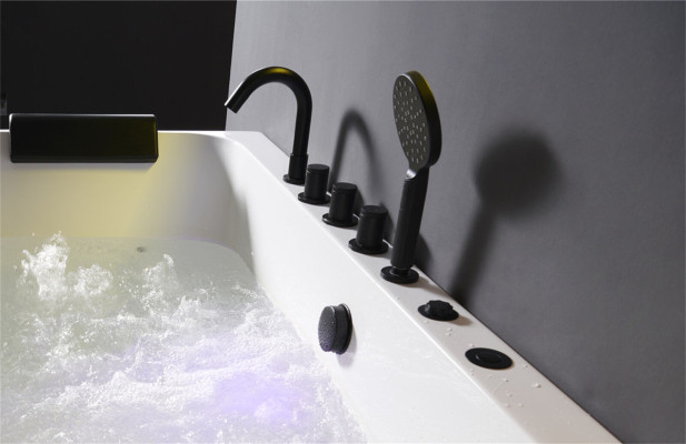 Acryl whirlpool Binnenwhirlpool bad Home Spa wit