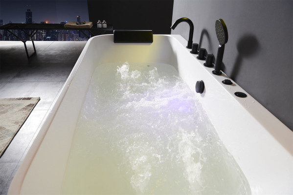 Acryl whirlpool Binnenwhirlpool bad Home Spa wit