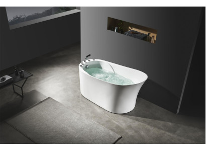 Whirlpool Ovale Badkuip Thuis Spa Binnenbadkuip Whirlpool
