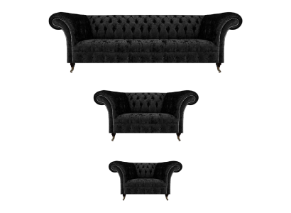 Chesterfield bankstel 3-delige complete woonkamerset nieuwe bankstellen bankstel  Chesterfield bankstel 3-delige complete woonkamerset nieuw bankstel