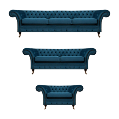 Ontwerper Chesterfield bankstel banken bank bekleding set woonkamer 3+2+1