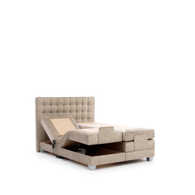 Luxe slaapkamer bed 160x200cm gestoffeerd bed textiel meubels nieuw