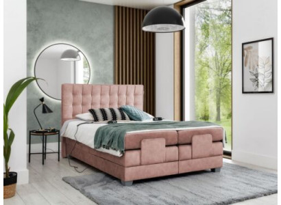 Bed 160x200cm Bedroom furnishing Upholstered bed Textile Modern Furniture New