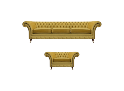 Woonkamerset bank bank Driezits 3+1 fauteuilbank Chesterfield Translated to: Woonkamerset bank bank Driezits 3+1 fauteuilbank Chesterfield