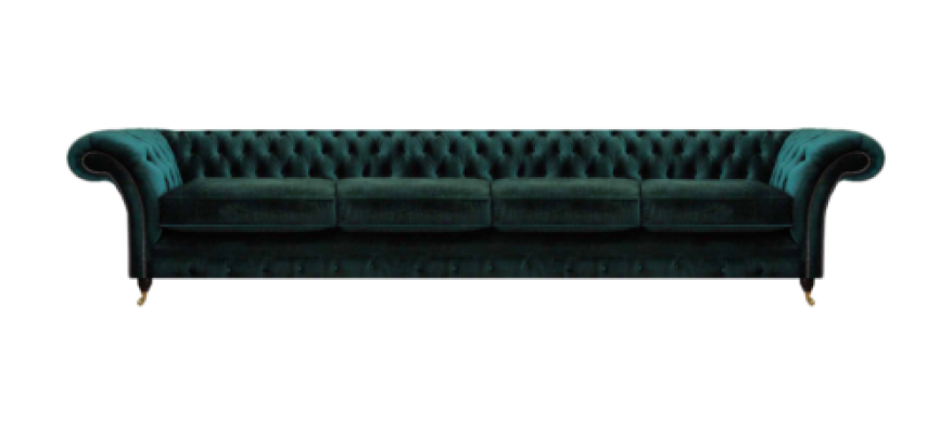 Grote bankmeubelen woonkamer bank bank vierzits Chesterfield stoffen bankstel