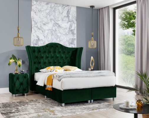 Slaapkamer Bed Nachtkastjes Compleet Set Design Inrichting Luxe Meubels
