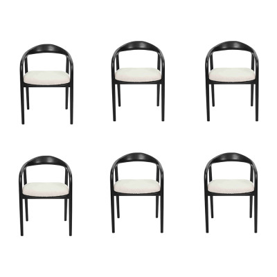 Stijlvol Roestvrij Staal 6x Stoelen Eetkamer Zwart Modern Stoel Designer Metaal