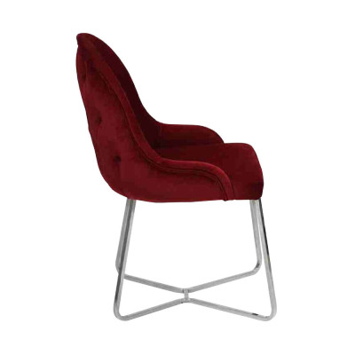 Moderne stoelen Luxe eetkamerinrichting Rood 6x stoelen Meubels Eetkamerstoel