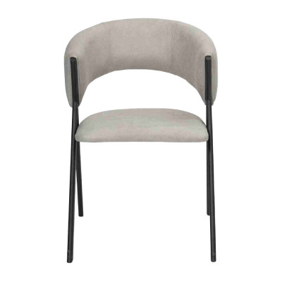 Eetkamer Textiel Groep Set 4x Stoelen Stoel Ontwerp Stof Bekleding Stoelen