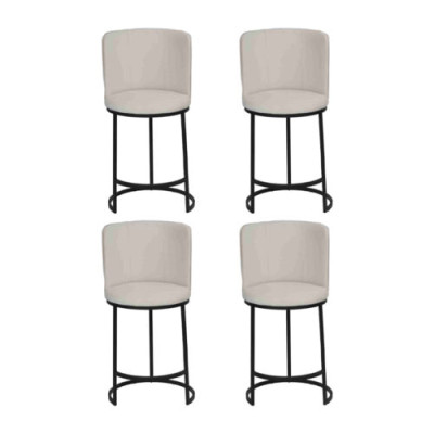 Barkrukstoel Ontwerper eetkamerstoel Moderne kruk Bar Nieuw meubilair