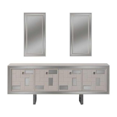 Wit dressoir dressoir kast dressoir houten kast houten eetkamer